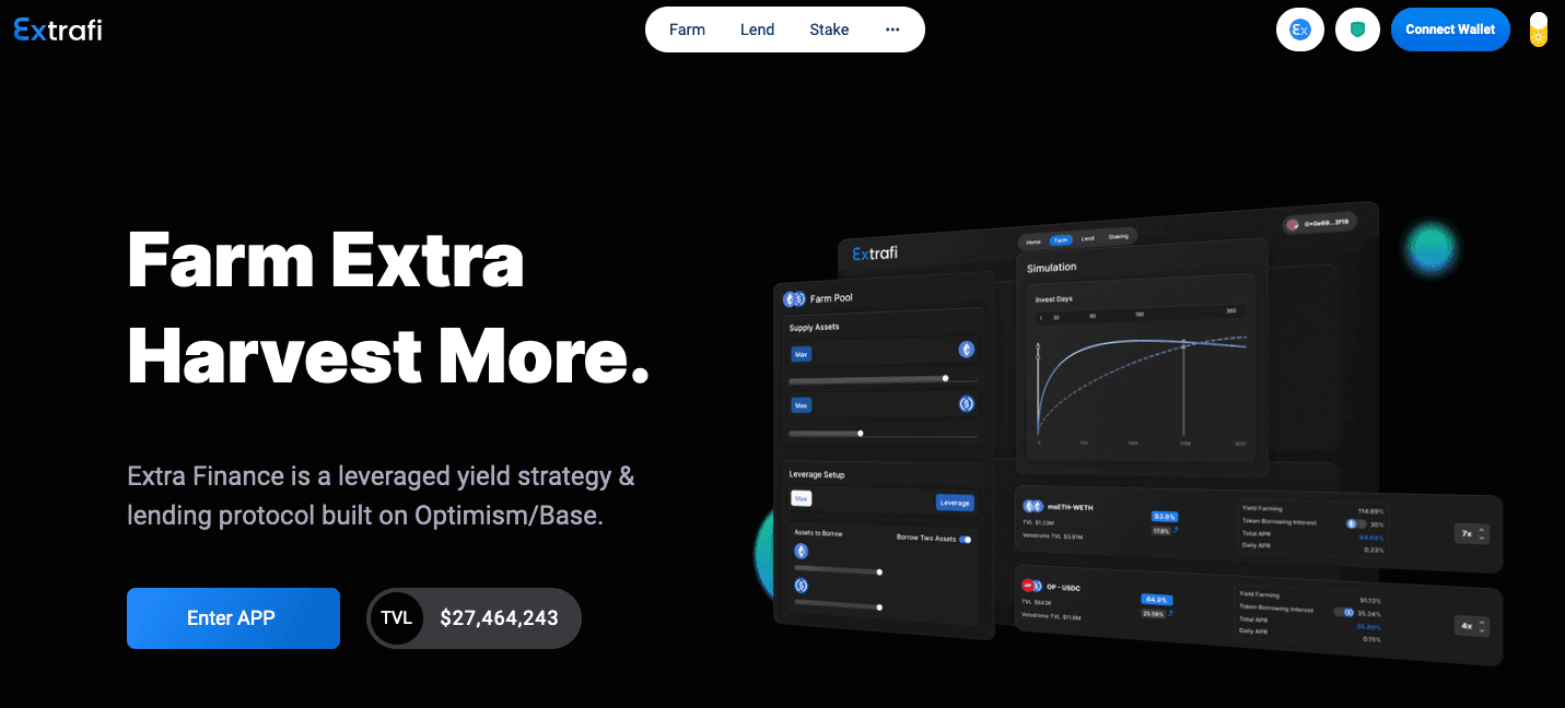 DeFi and Yield Farming illustration showing blockchain technology and cryptocurrency earning opportunities